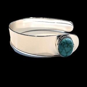 Turquoise cuff bracelet